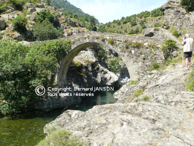 picture showing the sunny stone bridge it is a possibility for painting an artwork
